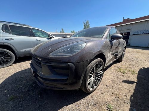 Восстановление авто после ДТП — кузовной ремонт Porsche Macan, ремонт двери, порога, стоки B, покраска