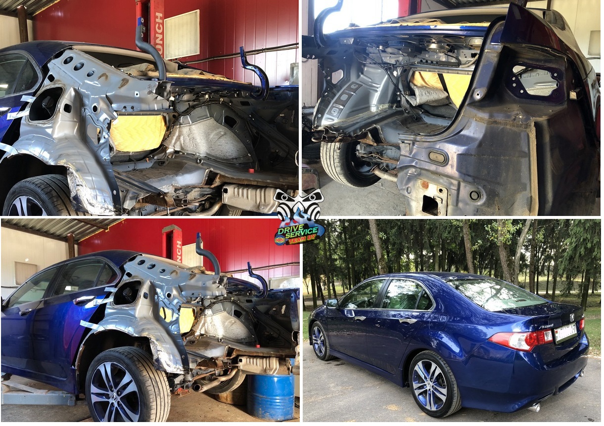 Восстановление автомобиля Honda Accord после аариипо страховке ТАСК, возмещение ущерба