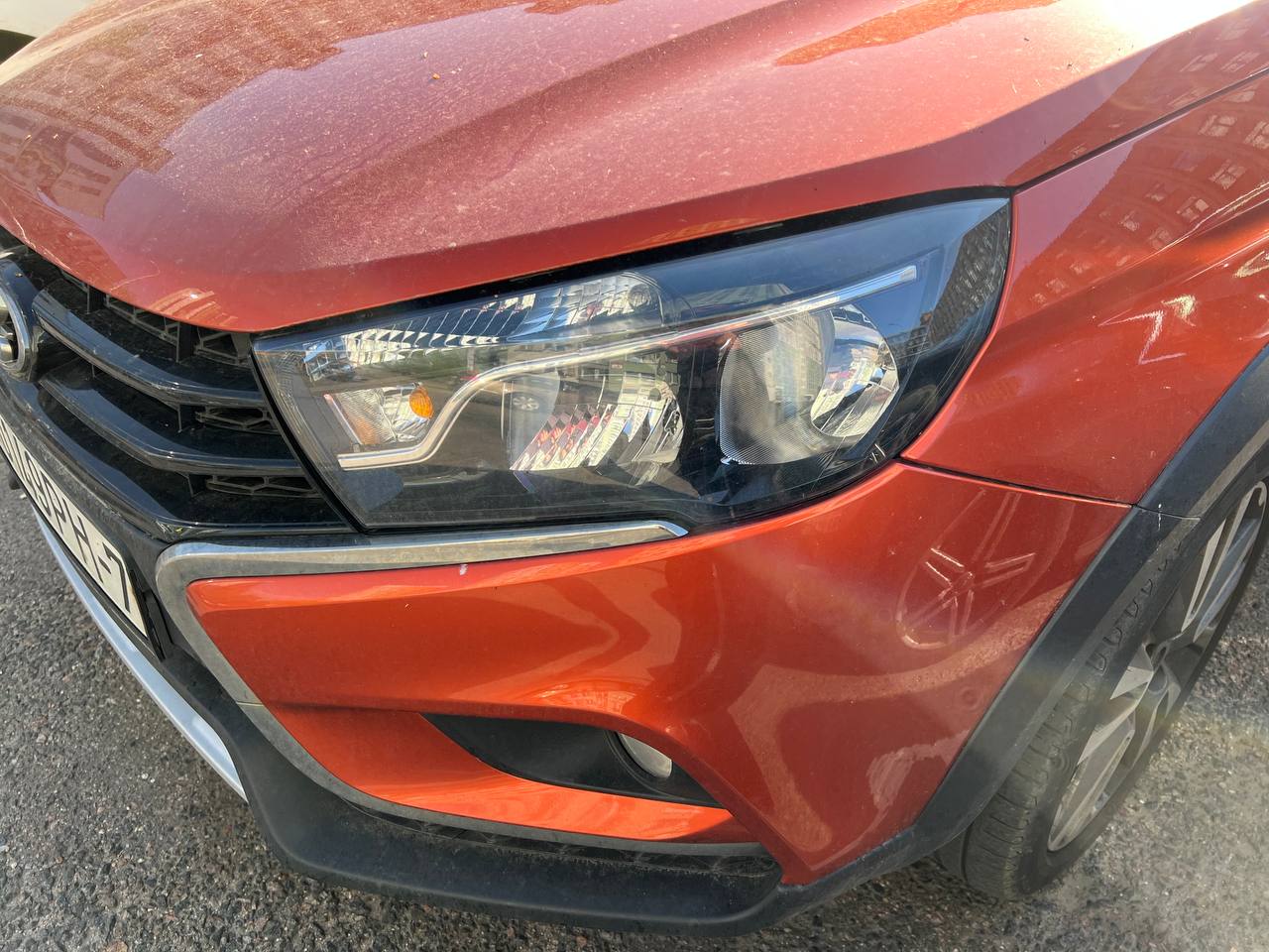 Ремонт Lada по страховке Белросстрах