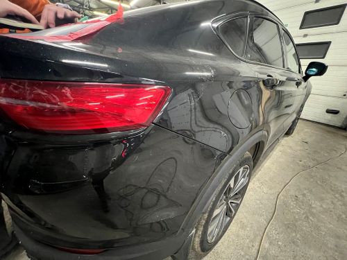 Локальная покраска бампера в Минске — до и после ремонта в автосервисе Drive911. Профессиональное восстановление ЛКП с гарантией 2 года