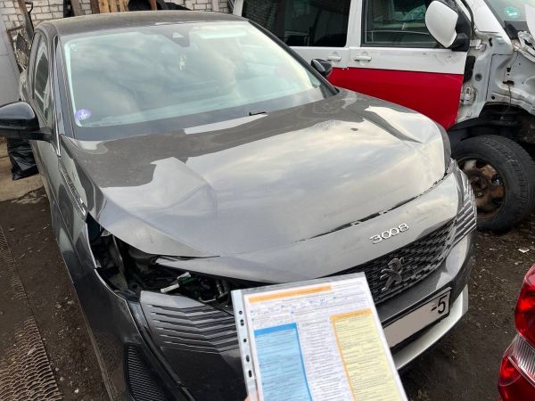 Лимит по европротоколу 2026 —6 750 BYN. Peugeot 3008 из Жодина на полноценный ремонт авто после ДТП по страховке не хватило